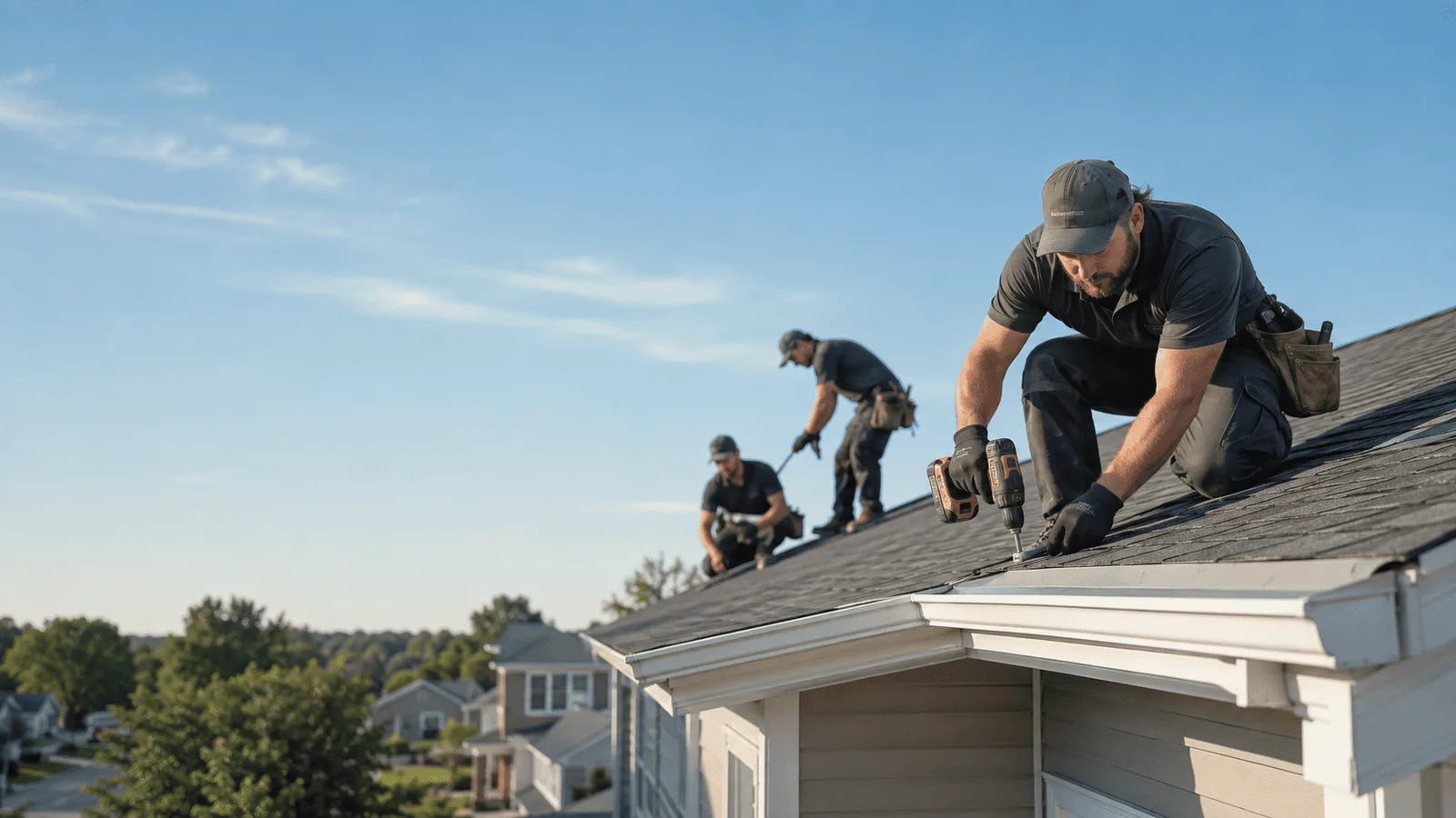 Fascia Repair in League City, TX around you